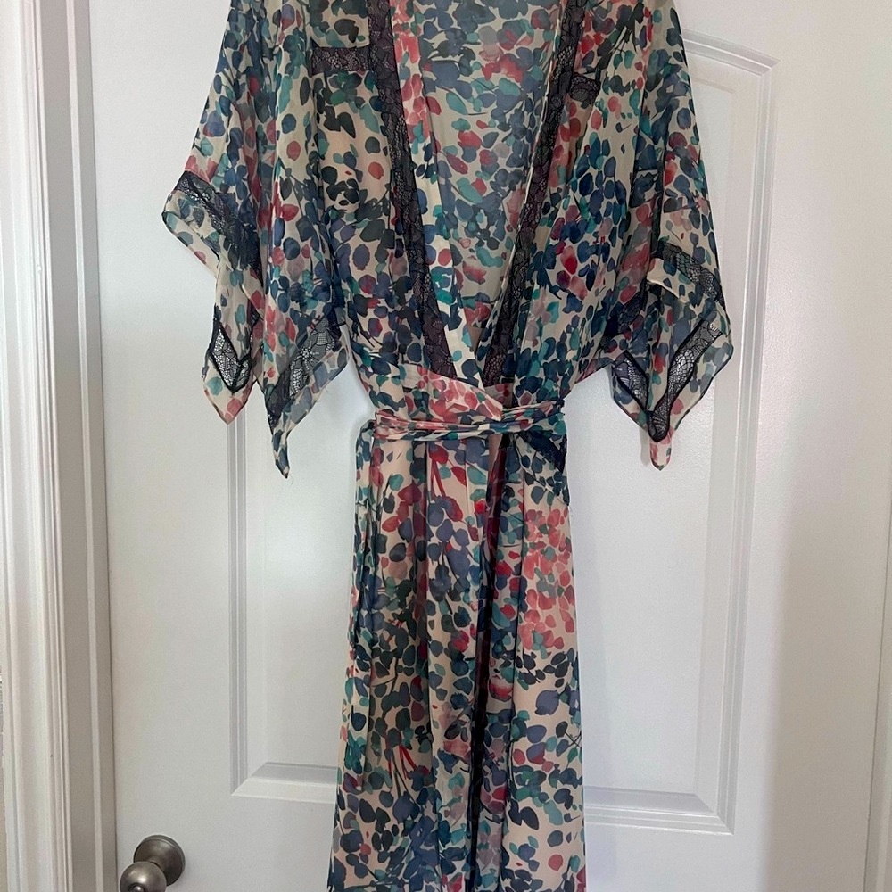 BCBG kimono style wrap dress.